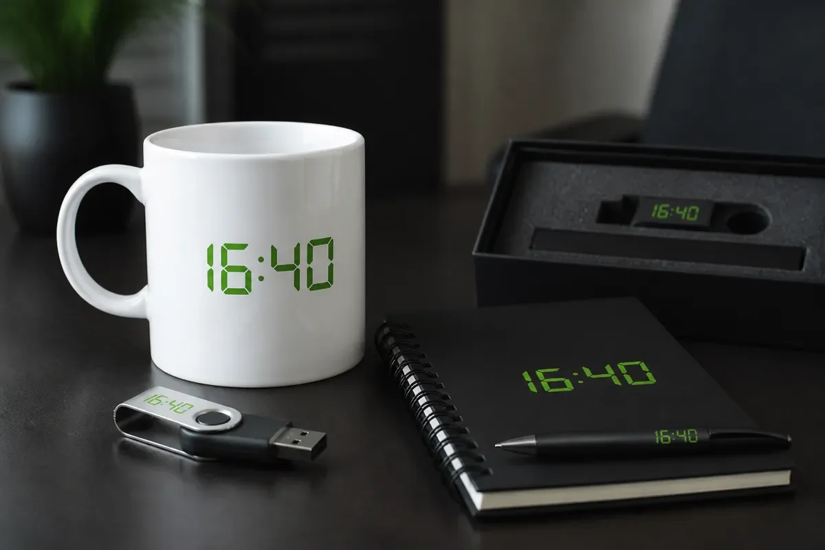 Promosyon — 16:40 Dijital kupa ve kurumsal hediyelik seti